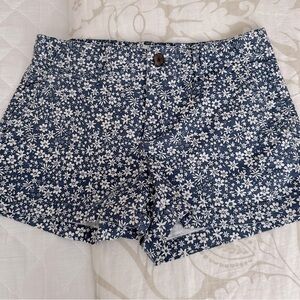 Gap 3” mini floral chino short size 0